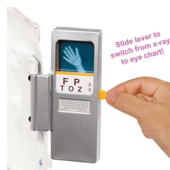 Mattel Barbie Care Clinic 2-in-1 Ambulance & Hospital Playset W/ Lights & Sounds - Picture 5 of 15